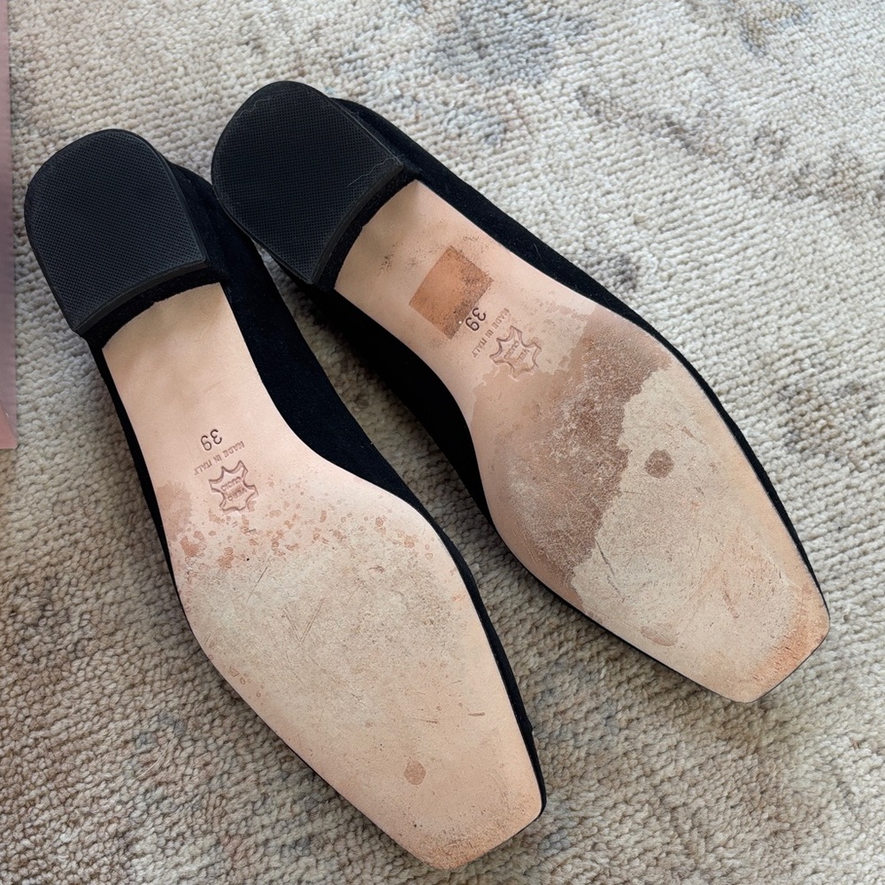 Ann Mashburn Buckle Shoe in Black Suede - Picture 7 of 15